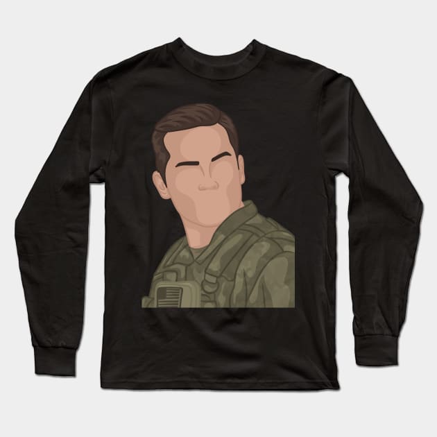 Ranger Jay Halstead | Chicago PD Long Sleeve T-Shirt by icantdrawfaces